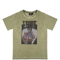 leone 1947 camiseta boy short sleeves color block para nino