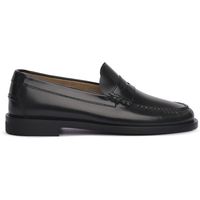 antica cuoieria mocasines gloss nero para mujer
