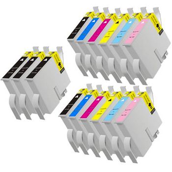 Compatible Multipack Epson Stylus Photo 960 Printer Ink Cartridges (15 Pack) -C13T03314010