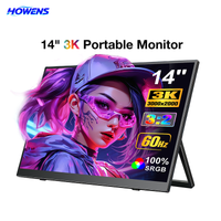 monitor ips de 14 pulgadas 3k 30002000 hdr portatil con baja luz azul 100 srgb tipo-c pantalla para juegos con conexion a telefono para ps543 switch y laptop