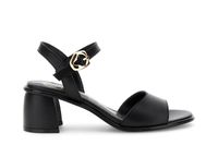 sandalias gilda efecto piel con hebilla black