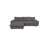 chaise longue con cama focus izquierda 4 plazas gris oscuro