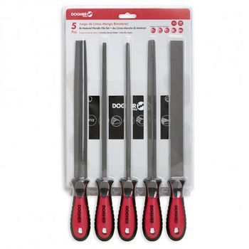 Juego Limas Dogher Mixto 5 Piezas En Blister 250 Mm - 815-003