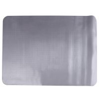 homcom alfombra pvc transparente 90x120cm
