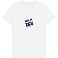 foreigner camiseta cold as ice para mujer