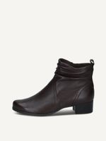 caprice bootie brown made of leather with block heel size 40