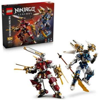 LEGO Ninjago Titanes Robot Gemelos, Juguete de construcción +12 años - 71870