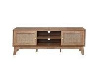 mueble tv 2 puertas ratan l140 cm - palmo