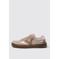 victoria zapatillas duna barefoot serraje y metal para mujer