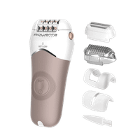 rowenta aquasoft wetdry depiladora 100  a prueba de agua antiirritacion 6 accesorios