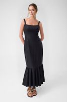 vestido mezcla de lino