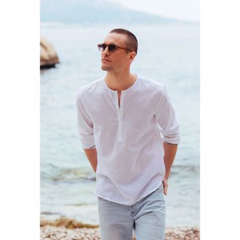 Le Temps des Cerises Camisa manga larga Camisa natis para hombre