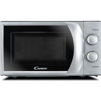 cmw 2070s-uk compact solo microwave - silver silver