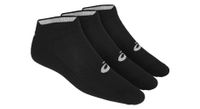 calcetines asics ped black 3 pack unisex