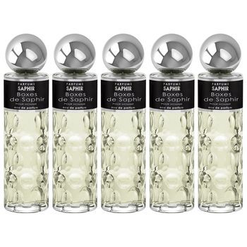 Pack De 5 Eau De Parfum Hombre Saphir Boxes 200 Ml