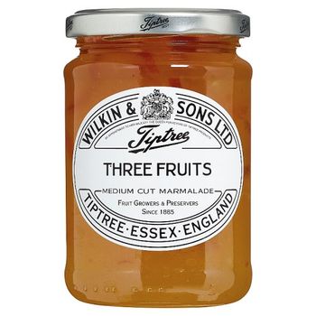 Tiptree Three Fruits Marmalade Medium Cut