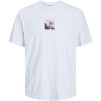 jack  jones camiseta 12253423 jcoedition berlin tee ss crew neck almond milk para hombre