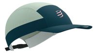 gorra compressport 5 panel light azul