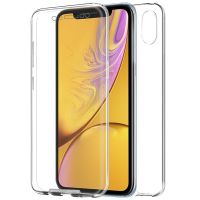 funda silicona 3d transparente para iphone xr