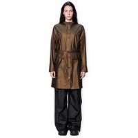 rains abrigo curve long jacket w3 - comet para mujer