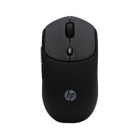 raton hp 400 inalambrico dual bluetoothusb 24ghz silencioso bateria 24 meses 6000dpi silicona suave negro