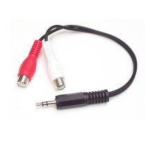 Cable Convertidor Adaptador Audio 15cm Mini Jack 3,5 mm a RCA EstÃ©reo - Conversor