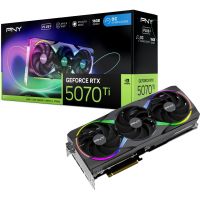 pny geforce rtx 5070 ti epic-x rgb oc triple fan plus 16gb gddr7 reflex 2 rtx ai dlss4