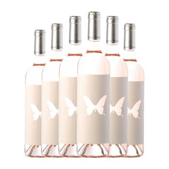 Wine Side Story Vino Rosado Cau De Papallones Penedès Joven 75 Cl 12.5% Vol. (pack De 6 Unidades)