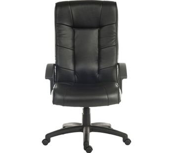 TEKNIK Gloucester Leather Reclining Executive Chair - Black, Black