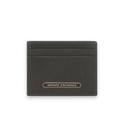 ax armani exchange para hombre xm000169af12702u8144 tarjetero clean negro osfa casual clasico piel