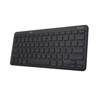 teclado trust lyra compacto inalambrico qwerty es triple conexion usb-c bateria 12 meses