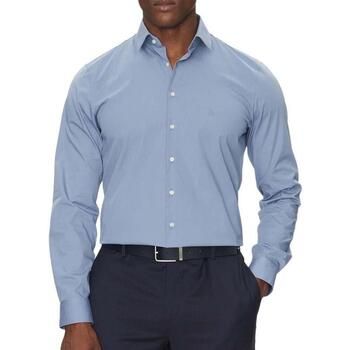 Calvin Klein Jeans Camisa manga larga Poplin Stretch Slim para hombre