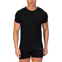 zd - zero defects boxer camiseta interior cuello redondo hombre algodon egipcio para hombre