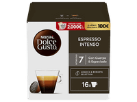 capsulas monodosis - dolce gusto espresso intenso pack de 16 capsulas para tazas