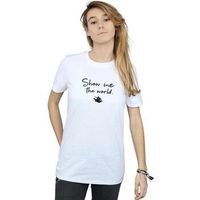disney camiseta show me the world para mujer