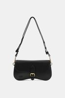 bolso de hombro de cuero genuino charlotte