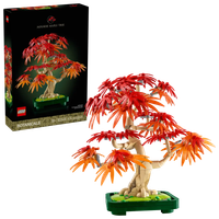 lego lego 10348 bonsai de arce rojo japones  elegancia zen en piezas