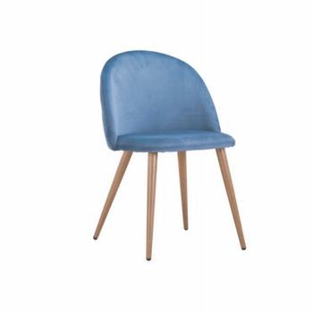 Set De 4 Sillas Diseño Eventos Kongsberg Kendall Azul