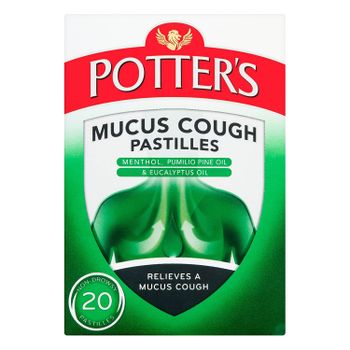 Potters Mucus Cough Pastilles