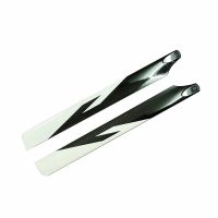 1 par de palas principales de 325 mm de fibra de carbono para helicoptero rc