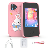 juguete de telefono inteligente para ninos camara dual 1080p hd juego educativo reproductor de musica modo seguro juguete de aprendizaje temprano regalo de cumpleanos para ninos y ninas