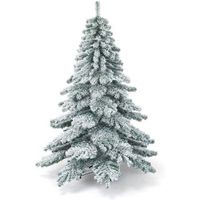 arbol de navidad nevado 180cm costway arbol de navidad verde con nieve 657 agujas de pvc
