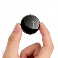 mini grabadora de voz magnetica de 32 gb diseno redondo 1536 kbps 360    herramienta de evidencia portatil con grabacion fecha y hora activacion por voz