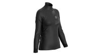 compressport women s hurricane windproof jacket black