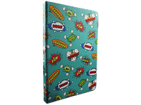 funda tablet - maillon technologique mttabletcomic para de 97r a 11r tipo libro universal multicolor