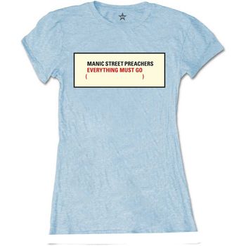 Manic Street Preachers Camiseta manga larga Everything Must Go para mujer