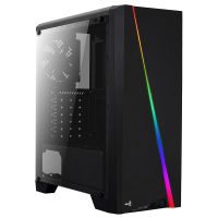 aerocool cylon led usb 30 con ventana negra