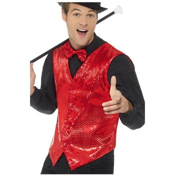 Smiffys Chaleco de traje SM2709 para hombre