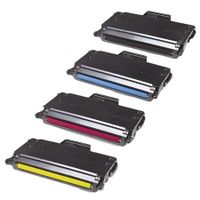 compatible multipack tally intelliprint 8008n printer toner cartridges 4 pack -43339