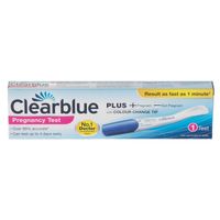 clearblue pregnancy test with colour change tip